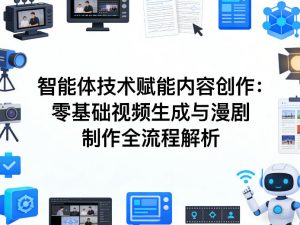 AI智能体技术赋能内容创作：零基础视频生成与漫剧制作全流程解析-琴书聊项目
