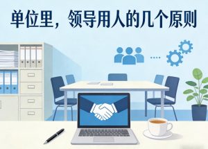 付费文章：单位里，领导用人的几个原则-琴书聊项目