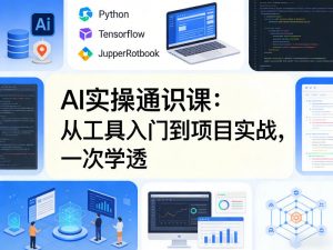 AI实操通识课，从工具入门到项目实战，一次学透-琴书聊项目