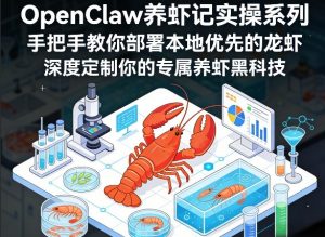 OpenClaw养虾记实操系列,手把手教你部署本地优先的龙虾,深度定制你的专属养虾黑科技-琴书聊项目