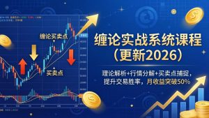 缠论实战系统课程(更新26年4月-琴书聊项目