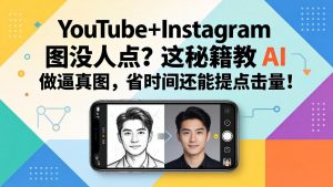 YouTube+Instagram图没人点?这秘籍教 AI 做逼真图,省时间还能提点击量-琴书聊项目