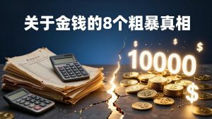 付费文章：关于金钱的 8 个粗暴真相，彻底重塑你的赚钱思维与财富认知-琴书聊项目