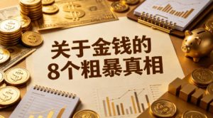 某公众号付费文章：关于金钱的8个粗暴真相-琴书聊项目