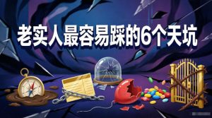 付费文章：老实人最容易踩的6个天坑-琴书聊项目