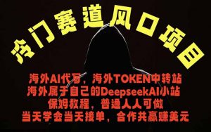 冷门赛道风口项目 海外AI代写！0成本运作完全免费！当天注册当天接单，接单接到手抽筋，无脑…-琴书聊项目