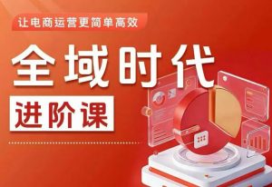 全域时代进阶课,更简单高效的全域投放实操,让电商运营更简单高效(更新)-琴书聊项目
