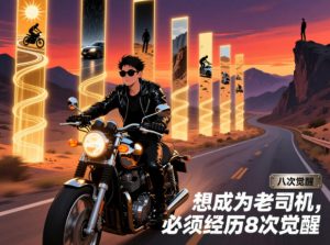付费文章:想成为老司机,必须经历8次觉醒-琴书聊项目