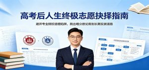 高考后人生终极志愿抉择指南：避开专业院校选错陷阱，跳出唯分数论规划长期发展道路-琴书聊项目